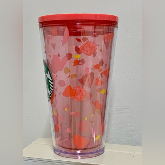 Valentines Day 2020 Exclusive Starbucks Double Walled 16 oz Lidded Tumbler - Picture 3 of 15